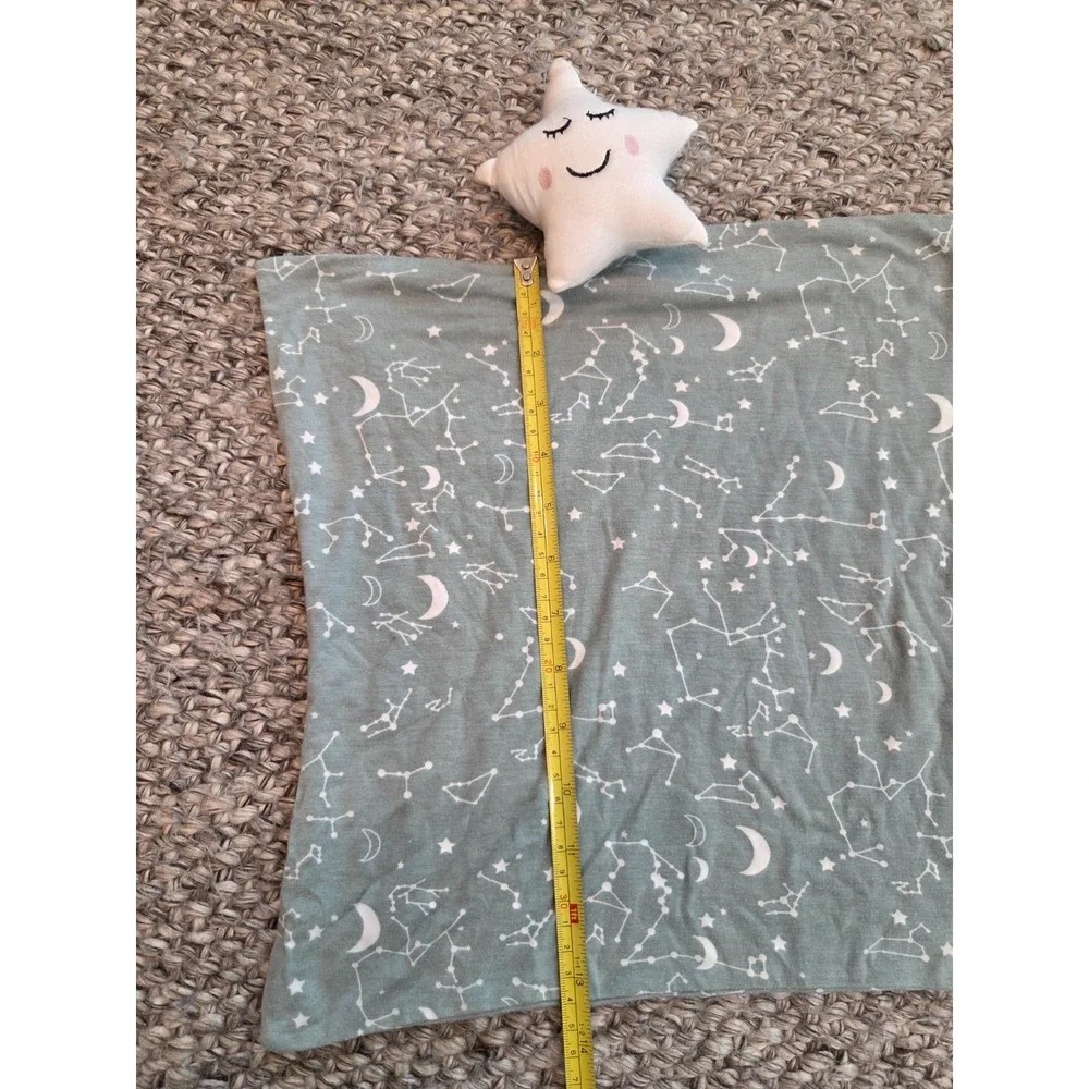Emerson and Friends Stargazer Bamboo Viscose Baby Lovey Security Blanket Star